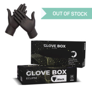 <b>Black Nitrilux Gloves (Blended):</b> <br> Box R70 (1 Box), <br> Case R700 (10 Boxes)