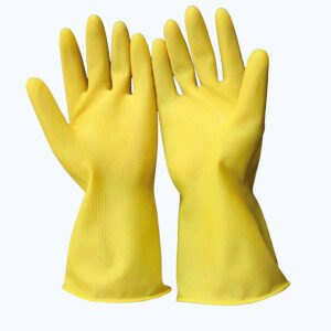 <b>Yellow Latex Household Cleaning Gloves</b> <br> R15.80 per pair