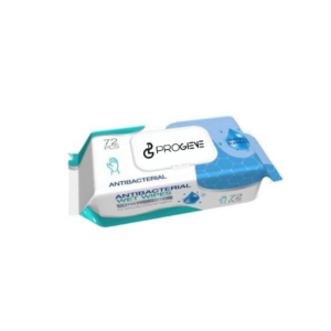 <b>Progiene Anti Bacterial Wipes:</b> <br> Case R690 (24 packets, 72 wipes per packet)