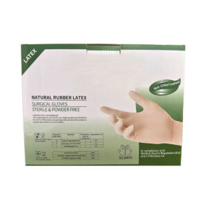 <b>Sterile Surgical Gloves:</b> <br> Case R1850 (8 Boxes)
